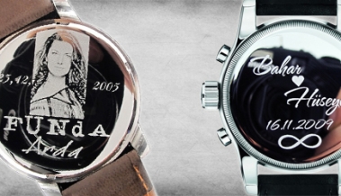 Fotoğraflı Kol Saati